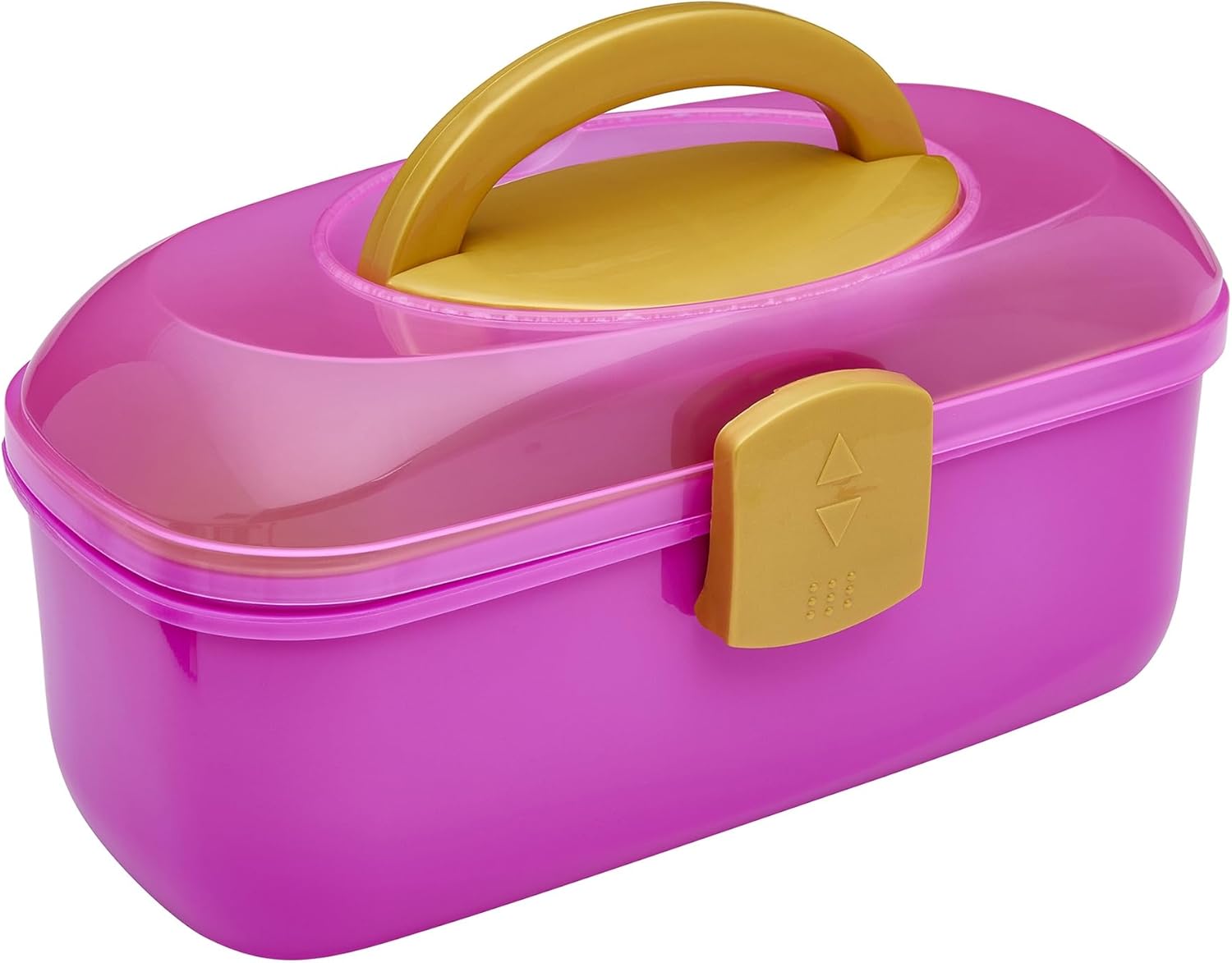 Shimmer N Sparkle 2-in-1 Hair & Body Creations Caddy, Complete Styling Kit with Hair Colors, Extensions, Tattoos, Chalk & Accessories, Portable Creativity Set for Kids Ages 8+