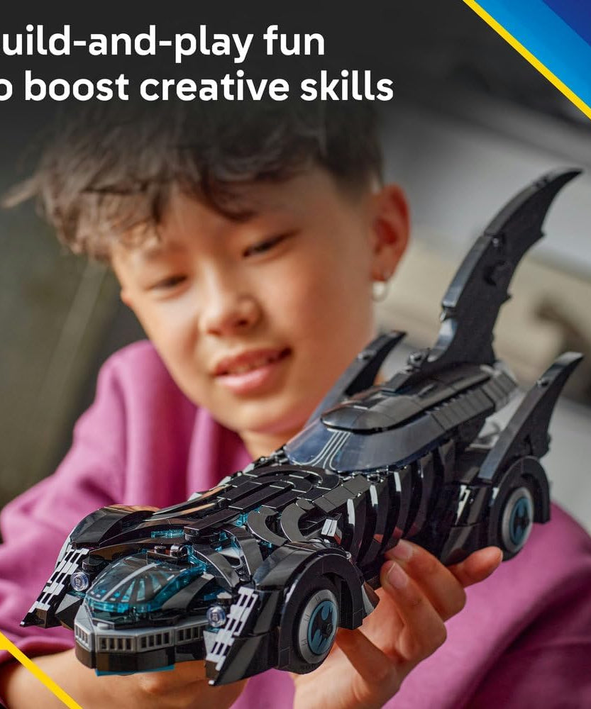 LEGO DC Batman Forever Batmobile - Super Hero Car Toy with a Minifigure - incl. an Opening Cockpit & Detailed Interior - Gift for 12+ Year Old Boys, Teenagers & Adult Fans - 76304