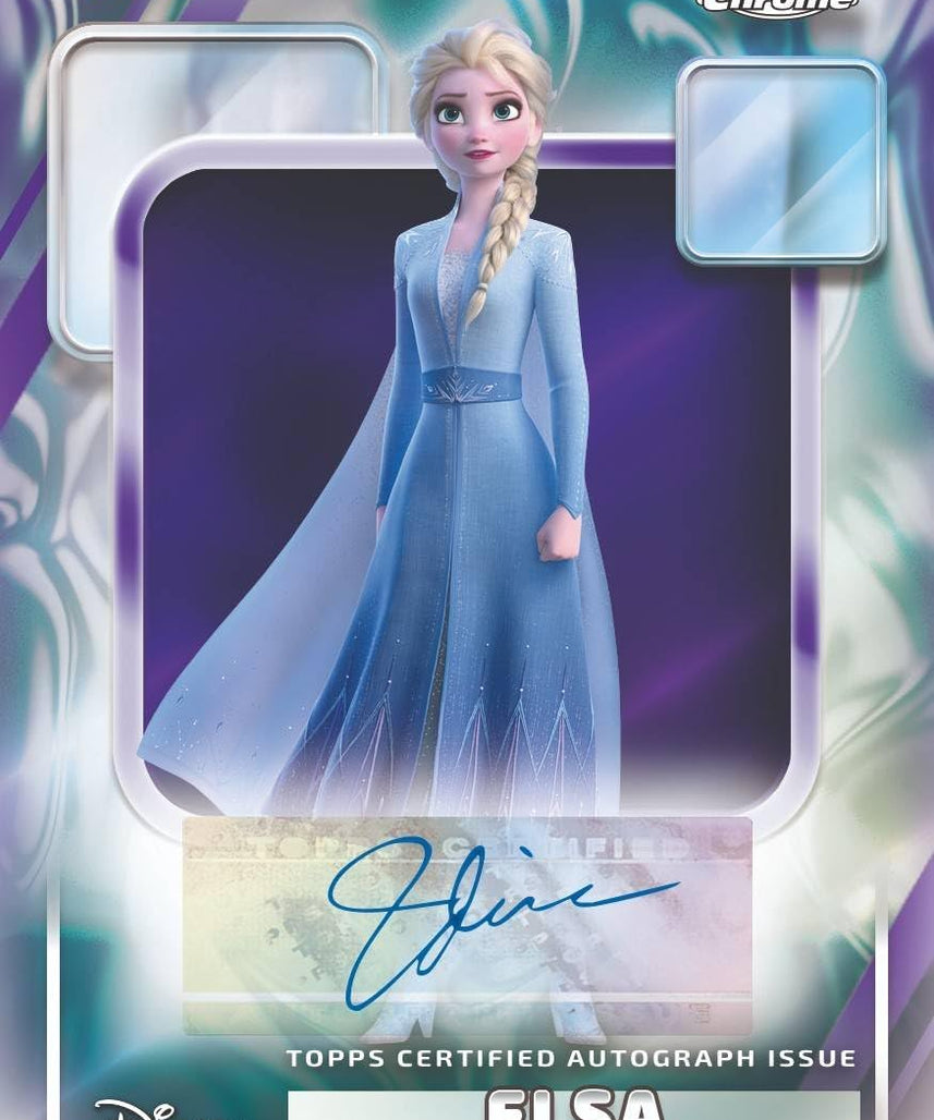 Topps 2026 Chrome Disney Value Box Trading Cards, 8 Packs per Box, 4 Cards per Pack, Includes 2 Exclusive Raywave Parallels, Official Licensed Collectible, 18M+