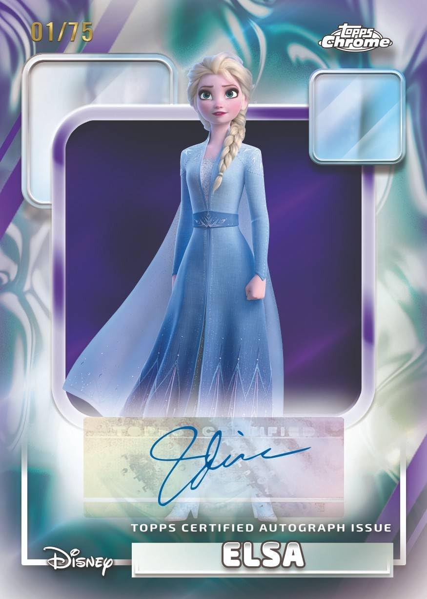 Topps 2026 Chrome Disney Value Box Trading Cards, 8 Packs per Box, 4 Cards per Pack, Includes 2 Exclusive Raywave Parallels, Official Licensed Collectible, 18M+