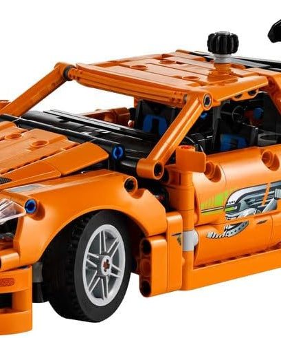 LEGO Technic Fast and Furious Toyota Supra MK4 Toy Car - 6 Cylinder Engine & Opening Doors - Model Kits for 9+ Years Old Boys & Girls or Adult Motorsport Fans - Ramadan Gift Idea - 42204