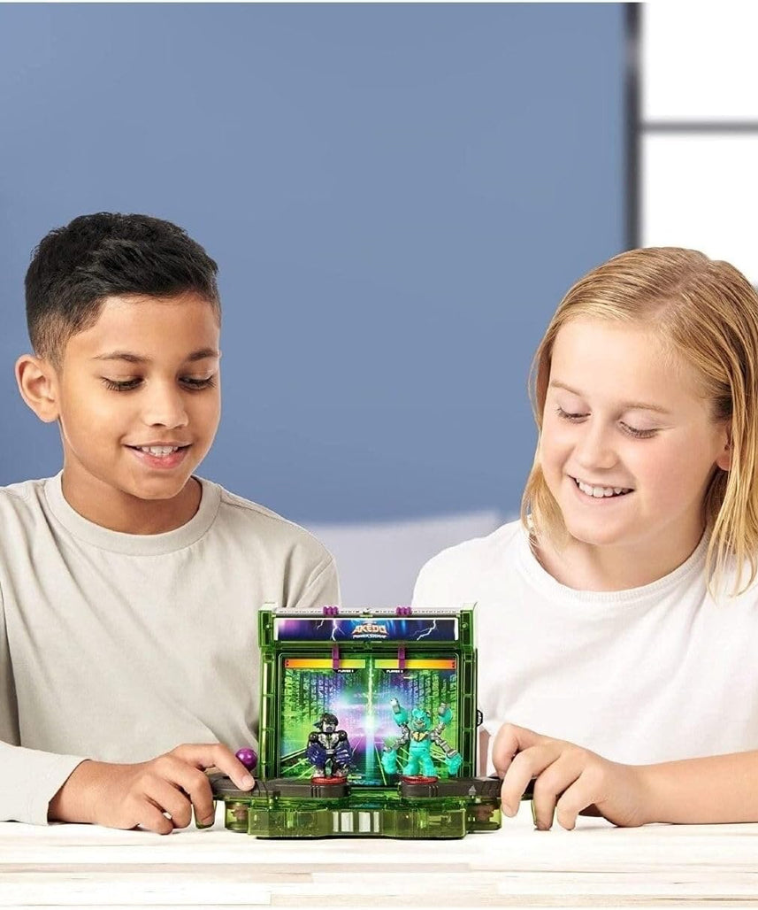 مجموعة ألعاب مووس تويز أكيدو ليجندز أوف أكيدو باورزتورم باتل أرينا مع محاربين حصريين نادرين للغاية وأكثر من 35 مؤثرًا صوتيًا للأطفال من سن 6 سنوات فما فوق - مجموعات ألعاب