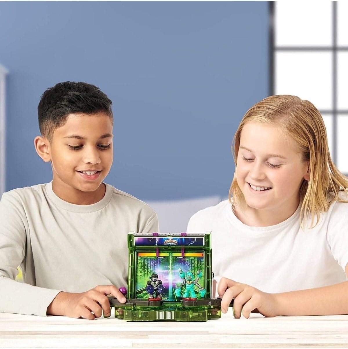 مجموعة ألعاب مووس تويز أكيدو ليجندز أوف أكيدو باورزتورم باتل أرينا مع محاربين حصريين نادرين للغاية وأكثر من 35 مؤثرًا صوتيًا للأطفال من سن 6 سنوات فما فوق - مجموعات ألعاب