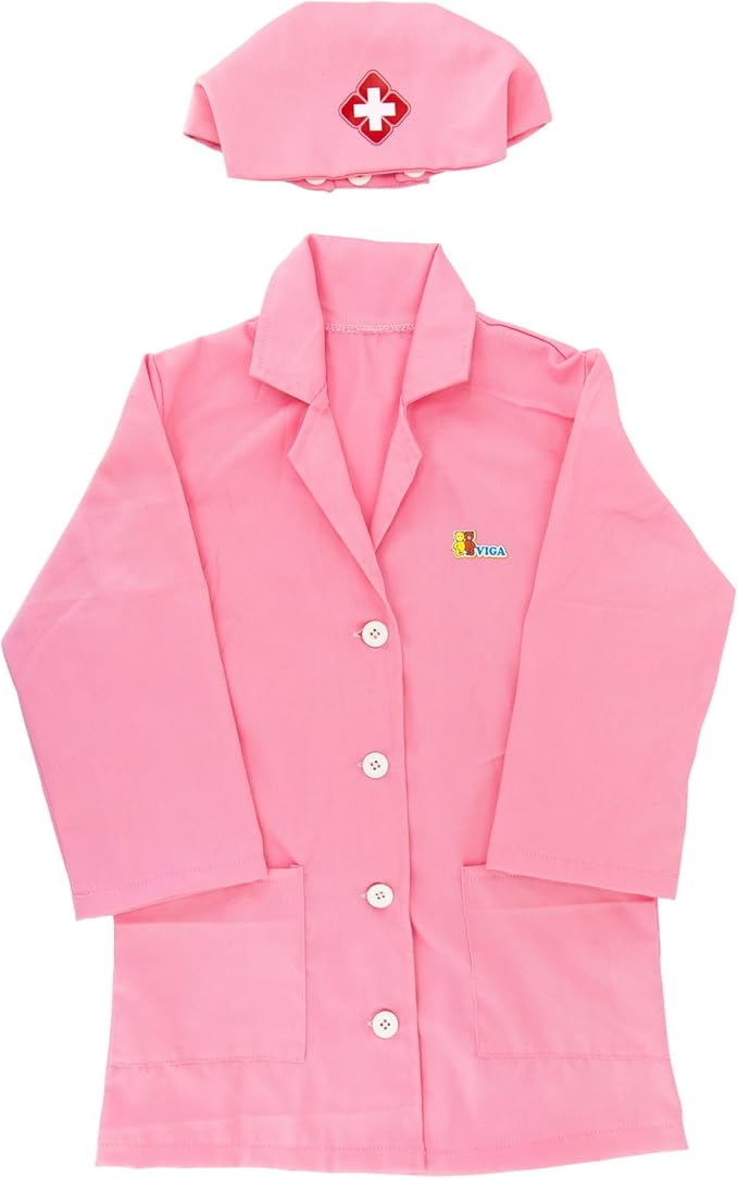 Viga Little Nurse Uniform and Hat Apron