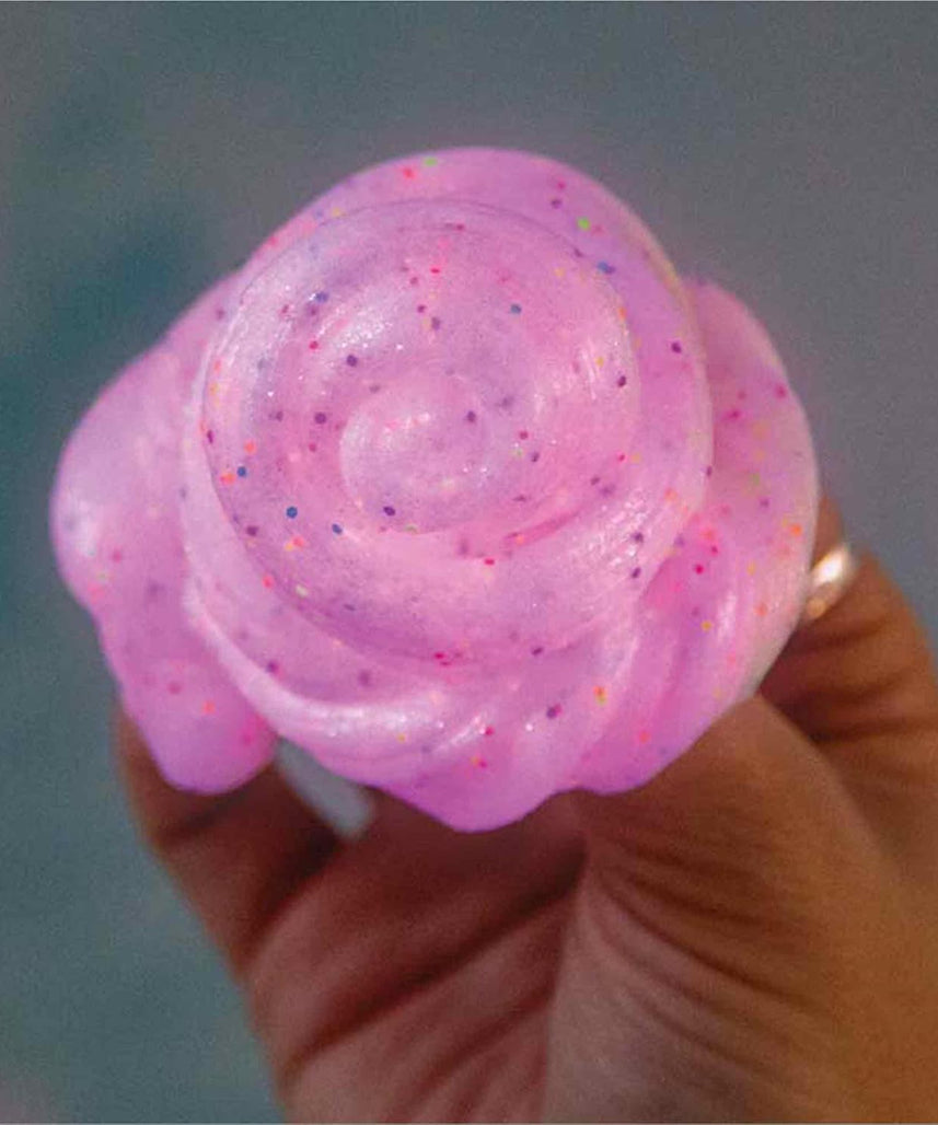 Crazy Aaron’s Enchanting Unicorn Glow Thinking Putty Slime, Glow in The Dark Sensory Putty with Neon Rainbow Confetti & Glitter, Multicolour UH020