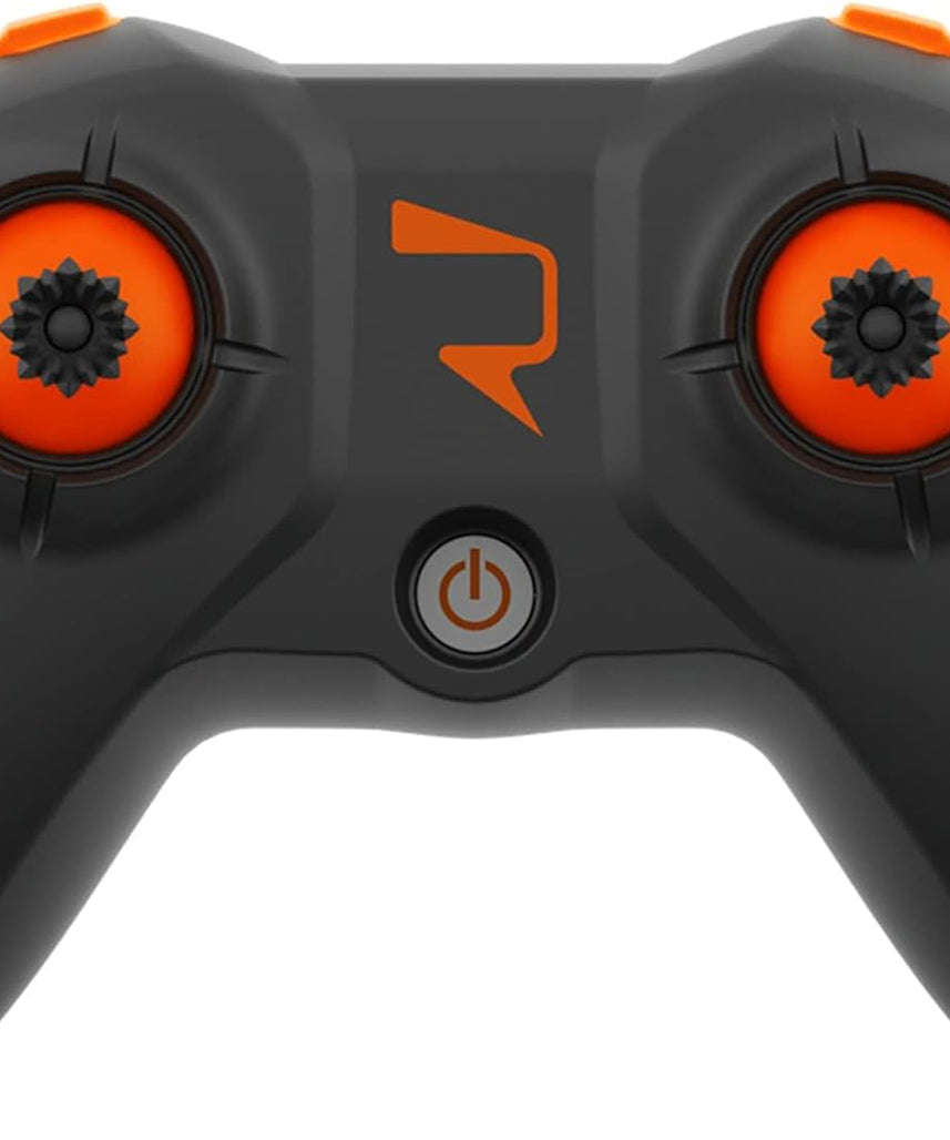 SYMA 4 Channel Auto Hover RC Stunt Drone, REVOLT R/C X15T Night Hawk, 16 Stunts, 6 Light Patterns, One-Key Takeoff & Landing, Altitude Hold, Blue/Orange, Ages 8+