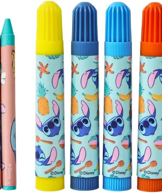 Disney Stitch My First Travel Coloring & Activity Set| Art & Craft Kit | Learning & Activity Set | Travel Fun | Age 3+