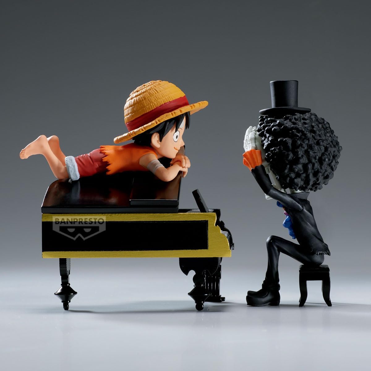 One Piece Monkey D. Luffy & Brook Log Stories WCF – Bandai Spirits Official Prize Figure