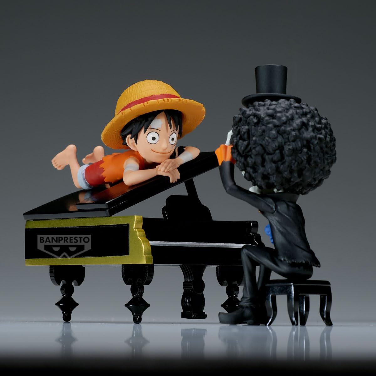 One Piece Monkey D. Luffy & Brook Log Stories WCF – Bandai Spirits Official Prize Figure