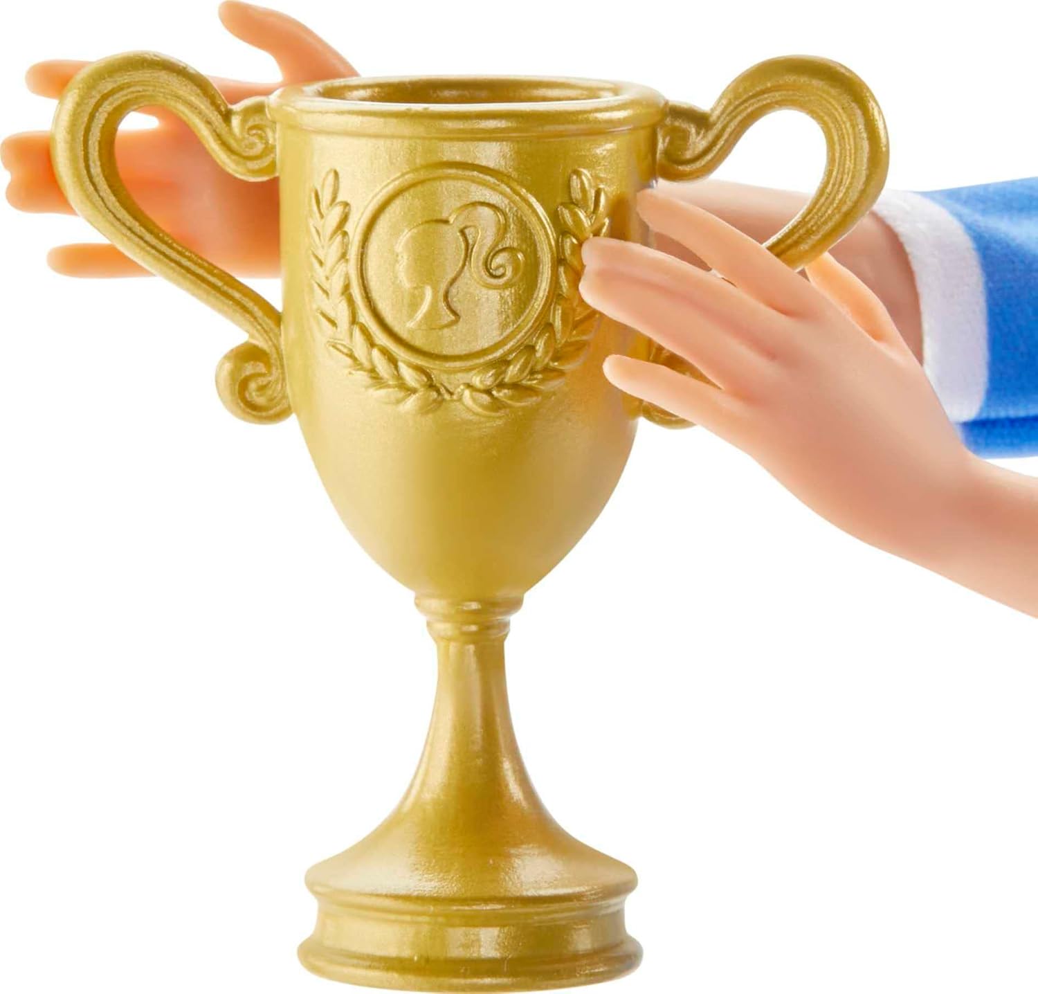 Barbie Soccer Coach Playset with Dolls Soccer Accessories Goal Net Trophy and Training Equipment