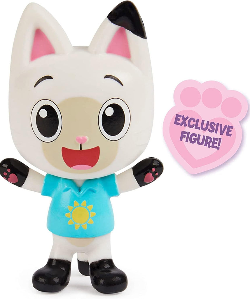 Gabby’s Dollhouse Carlita and Pandy Paws Picnic Set, Interactive Vehicle with Blinking Eyes and Moving Tail, Includes Exclusive Pandy Paws Figure, Picnic Accessories, Surprise Box, Toys for Kids Ages 3+