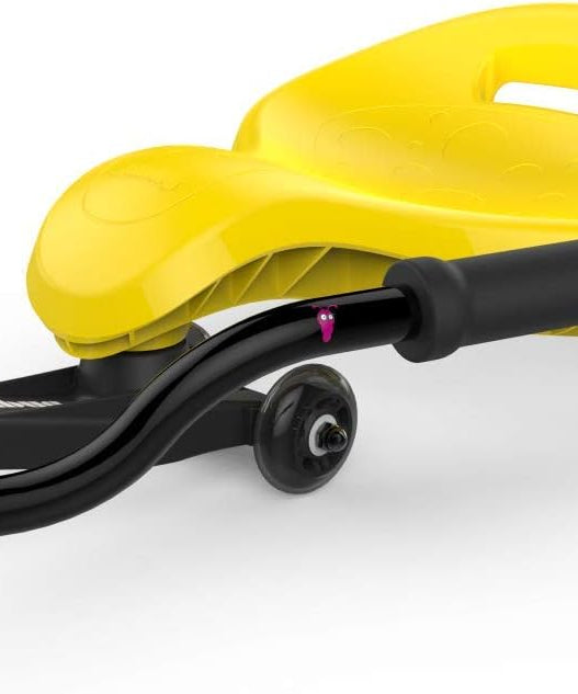 سكوتر جيه دي باج كيدز سواير المتأرجح، عجلات خلفية مضيئة بتقنية LED، مساند أقدام مانعة للانزلاق، مقعد مصبوب مريح، مناسب للأعمار من ٢ إلى ٥ سنوات، دراجات، دراجات ثلاثية العجلات، وألعاب ركوب