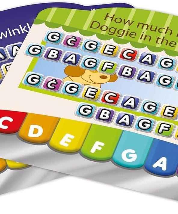 Winfun Baby Music Center, Light Up Musical Activity Desk with Piano Keys Instruments and Learning Songs, Interactive Music Station with Lighted Keys and Sounds, Infant 9 Months+