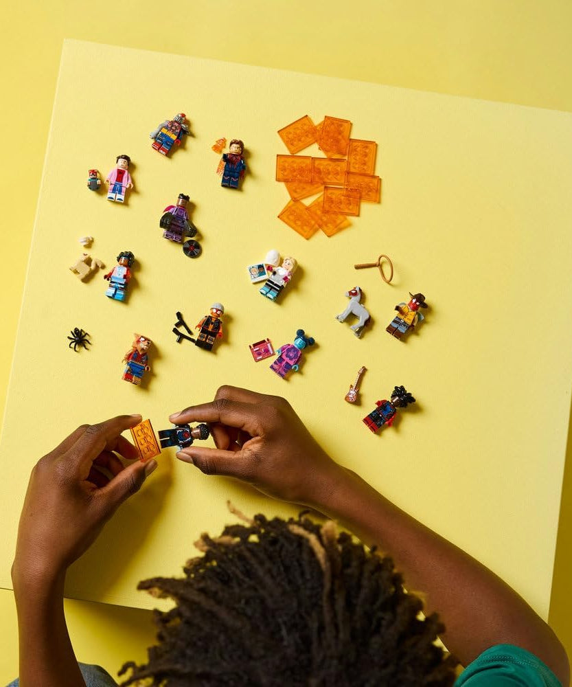 LEGO Minifigures Spider Man Across The Spider Verse Mystery Box 1 Random Figure Collectible Toy For Kids 5+