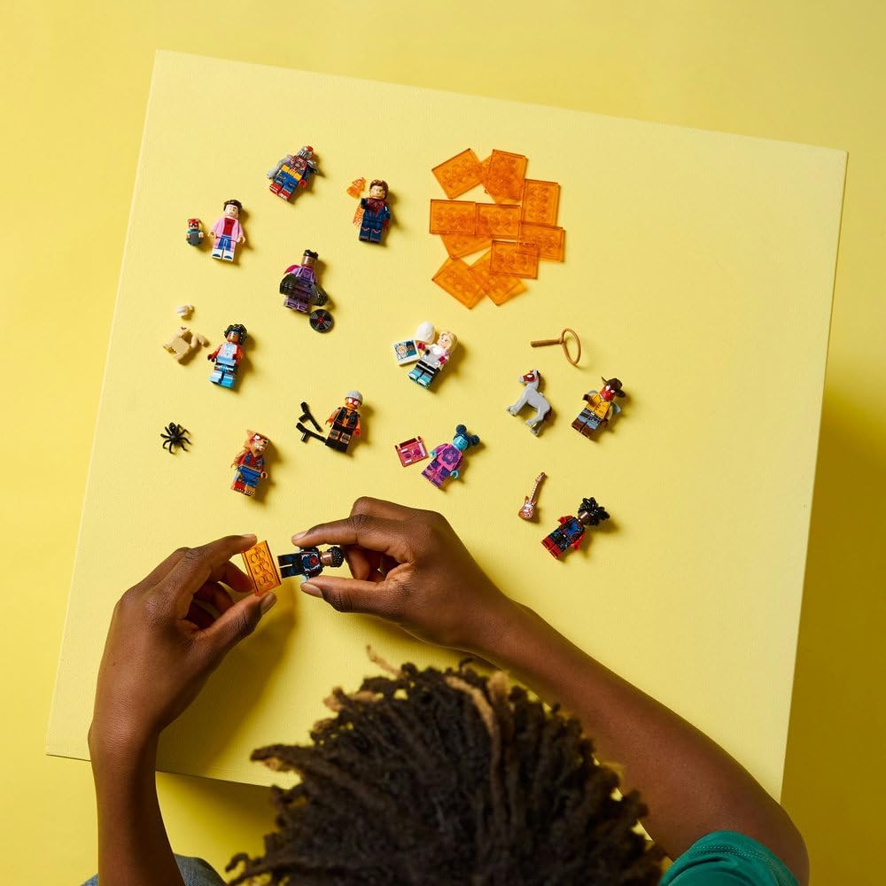 LEGO Minifigures Spider Man Across The Spider Verse Mystery Box 1 Random Figure Collectible Toy For Kids 5+