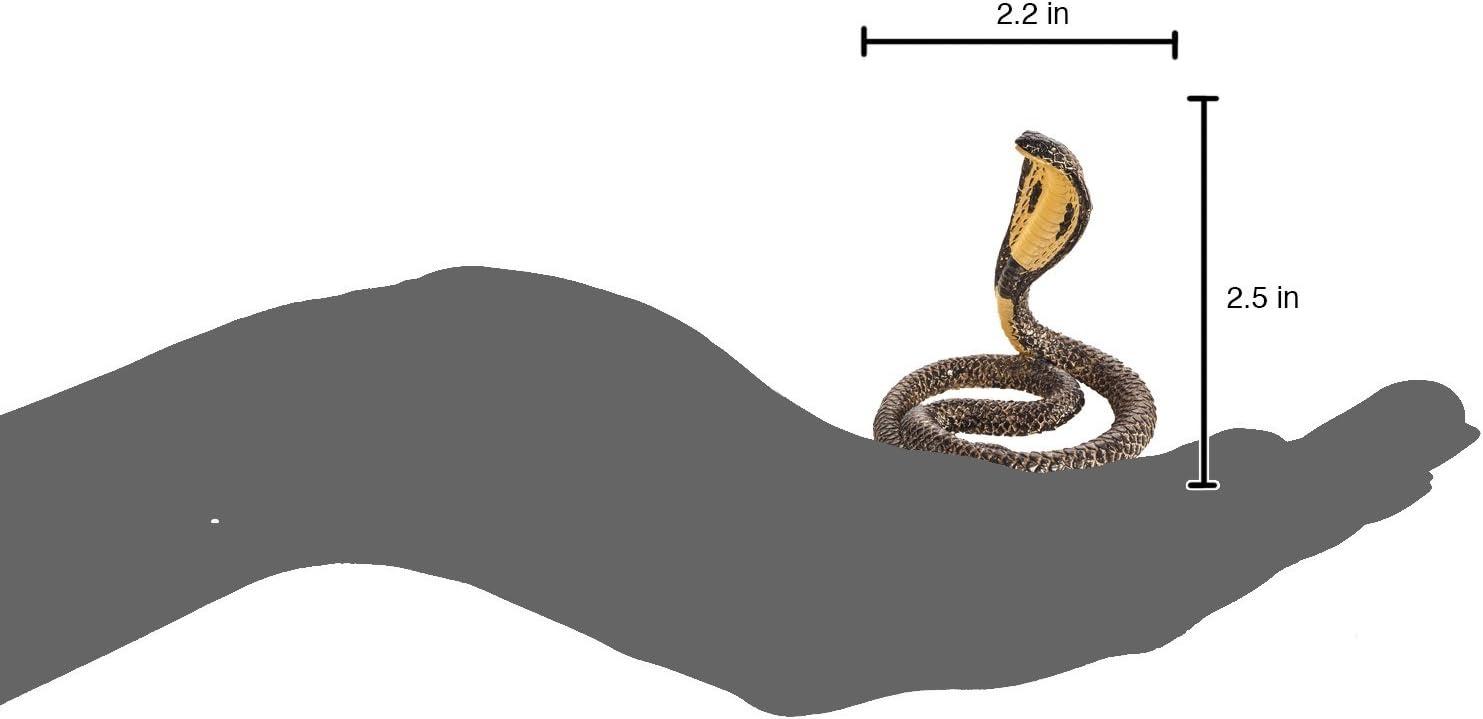 MOJO King Cobra Snake Wildlife Animal Model Toy Figure