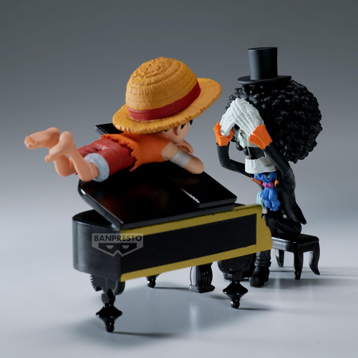 One Piece Monkey D. Luffy & Brook Log Stories WCF – Bandai Spirits Official Prize Figure