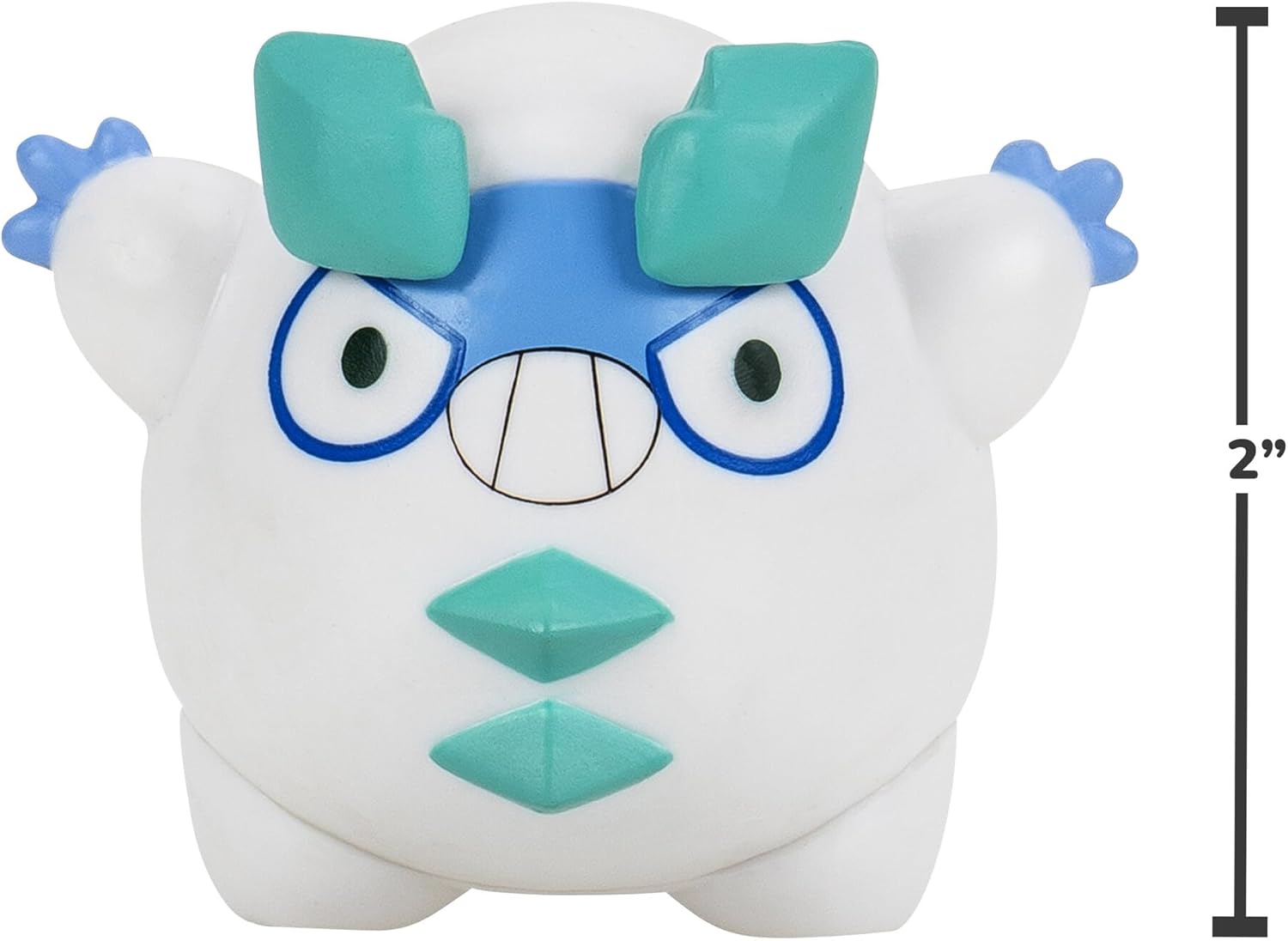 Pokemon Battle Figure Galarian Darumaka & Charmander, Official Detailed Action Figures, Play Figurines for Kids, Toy Gift