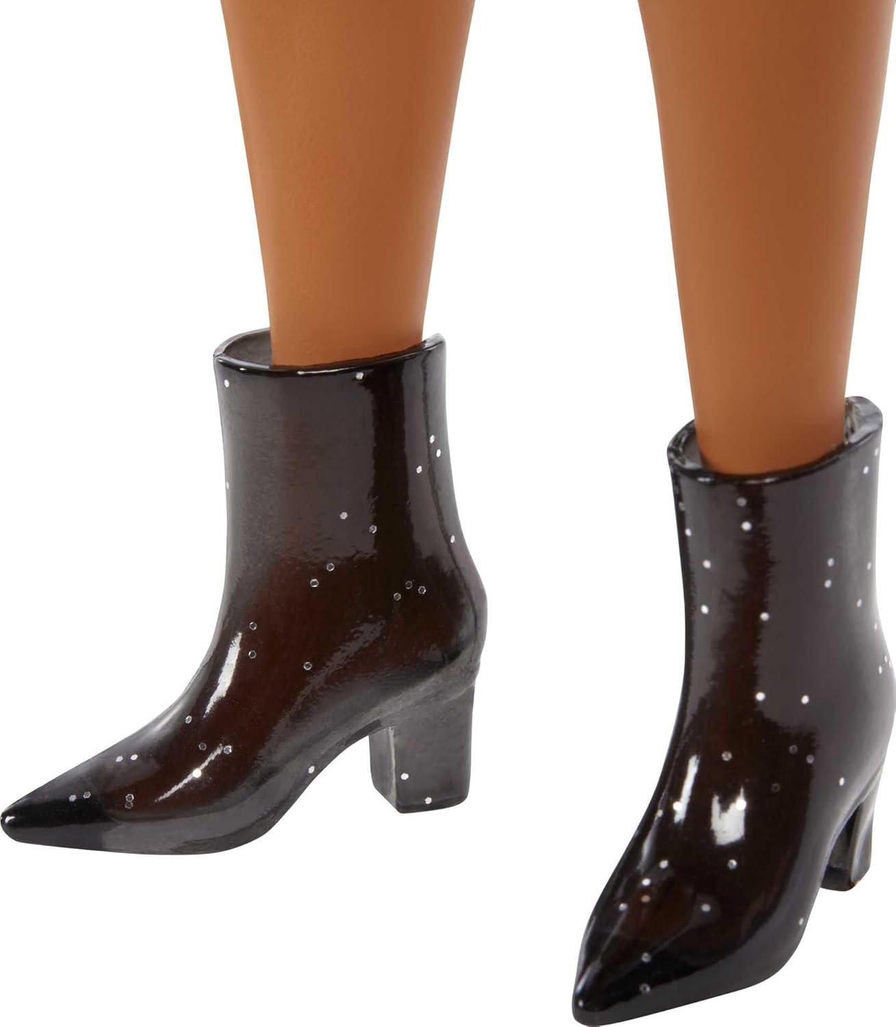 Barbie Fashionistas Doll 161 Curvy Orange Hair Pink Plaid Dress Black Boots Yellow Fanny Pack GRB53 Multicolour Toy for Kids 3 to 8 Years