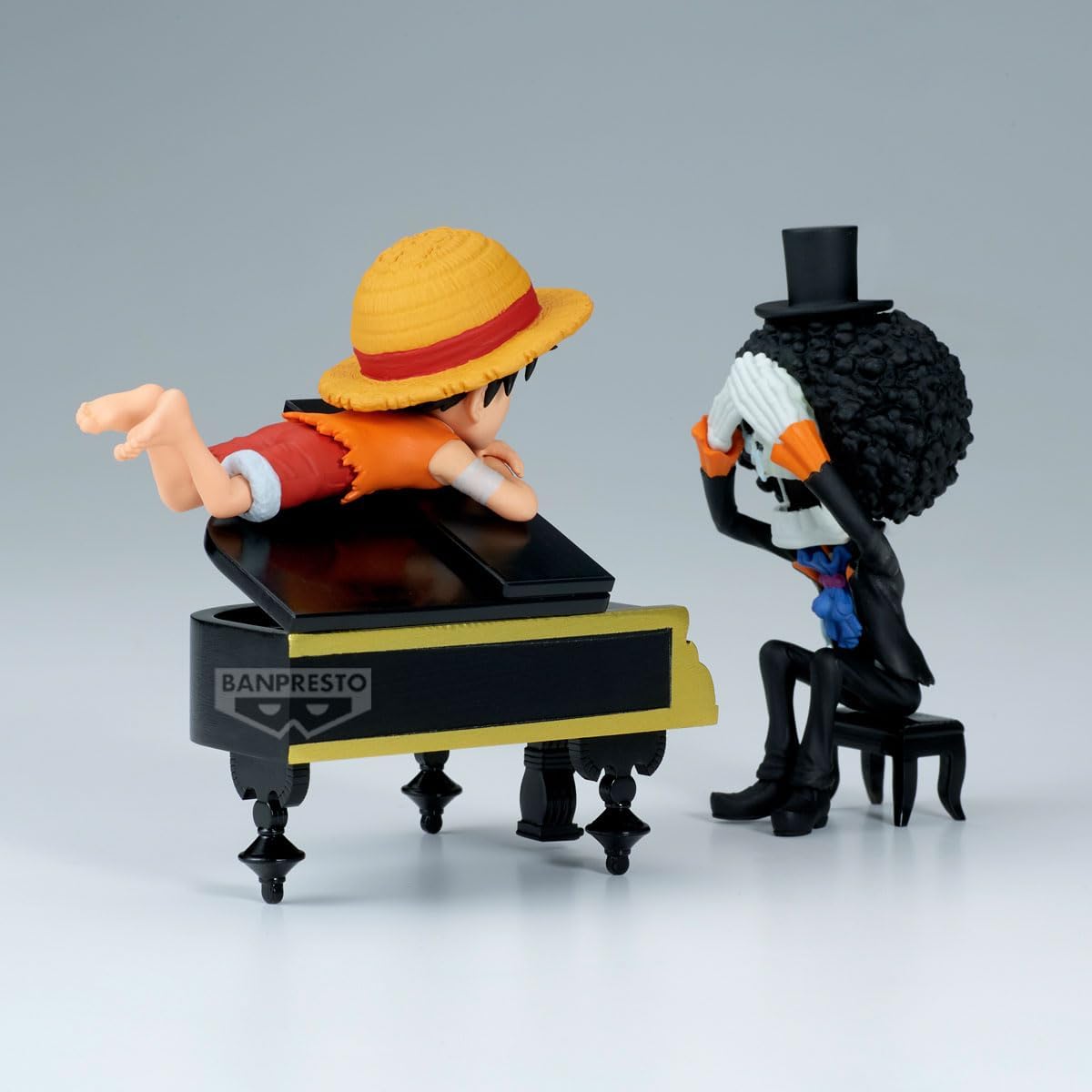 One Piece Monkey D. Luffy & Brook Log Stories WCF – Bandai Spirits Official Prize Figure