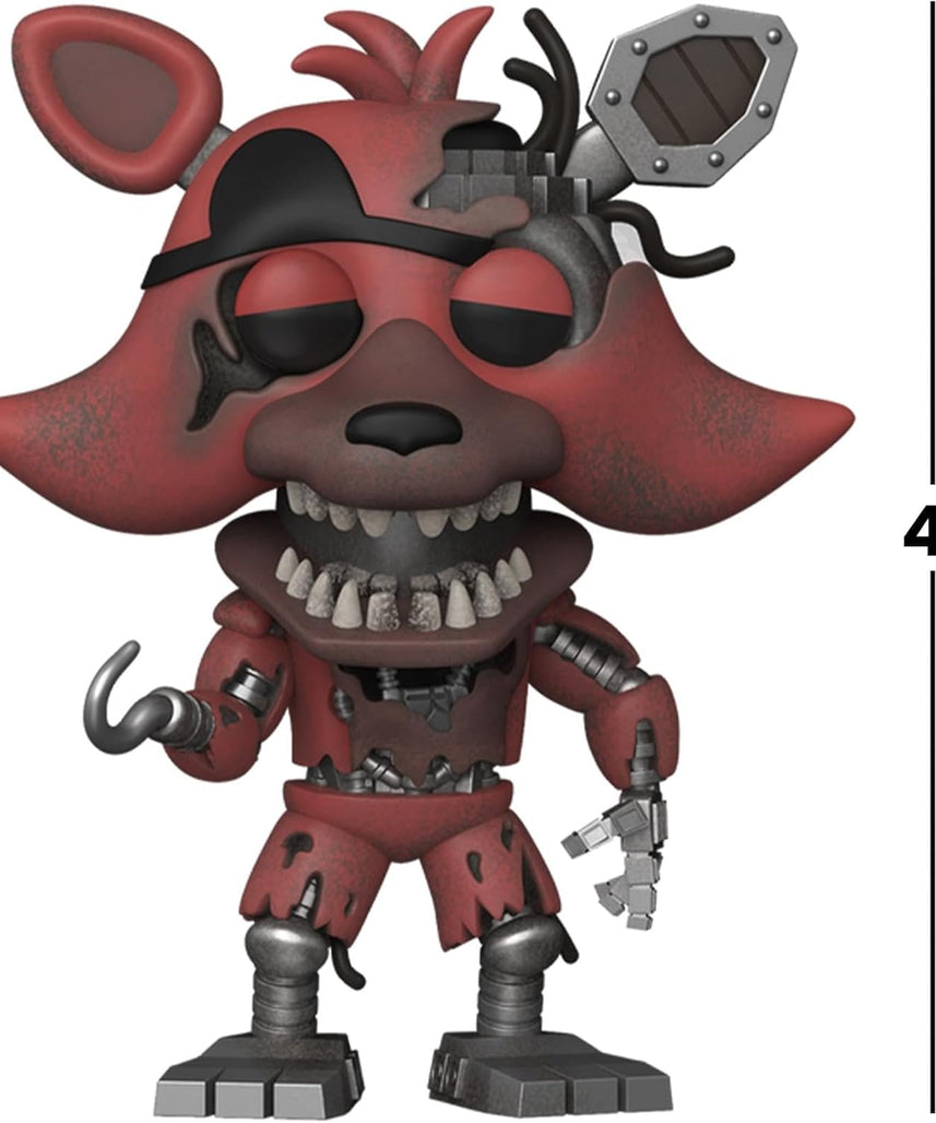 Funko Pop! Games: Five Nights At Freddy's (FNAF) - Withered Foxy - Five Nights At Freddy's - Collectable Vinyl Figure - Gift Idea - Official Merchandise - Toys for Kids & Adults - Video Games Fans