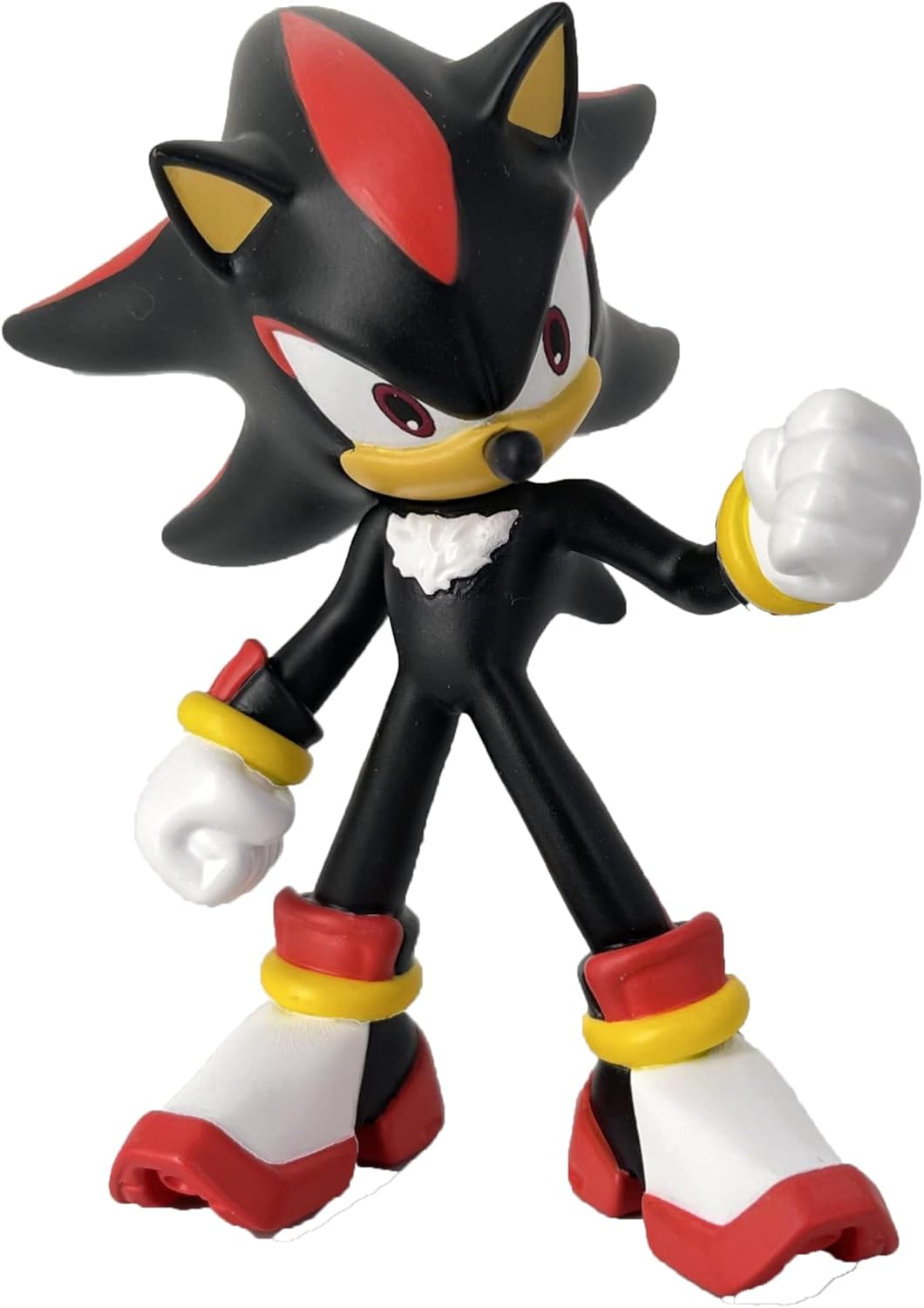Comansi Sonic Figurines Gift Box 4-Piece Set, Miniature Figures of Sonic, Shadow, Knuckles, Tails, High-Quality Thermoplastic Plastic, Tabletop Collectible Toys, 6cm, Officially Licensed