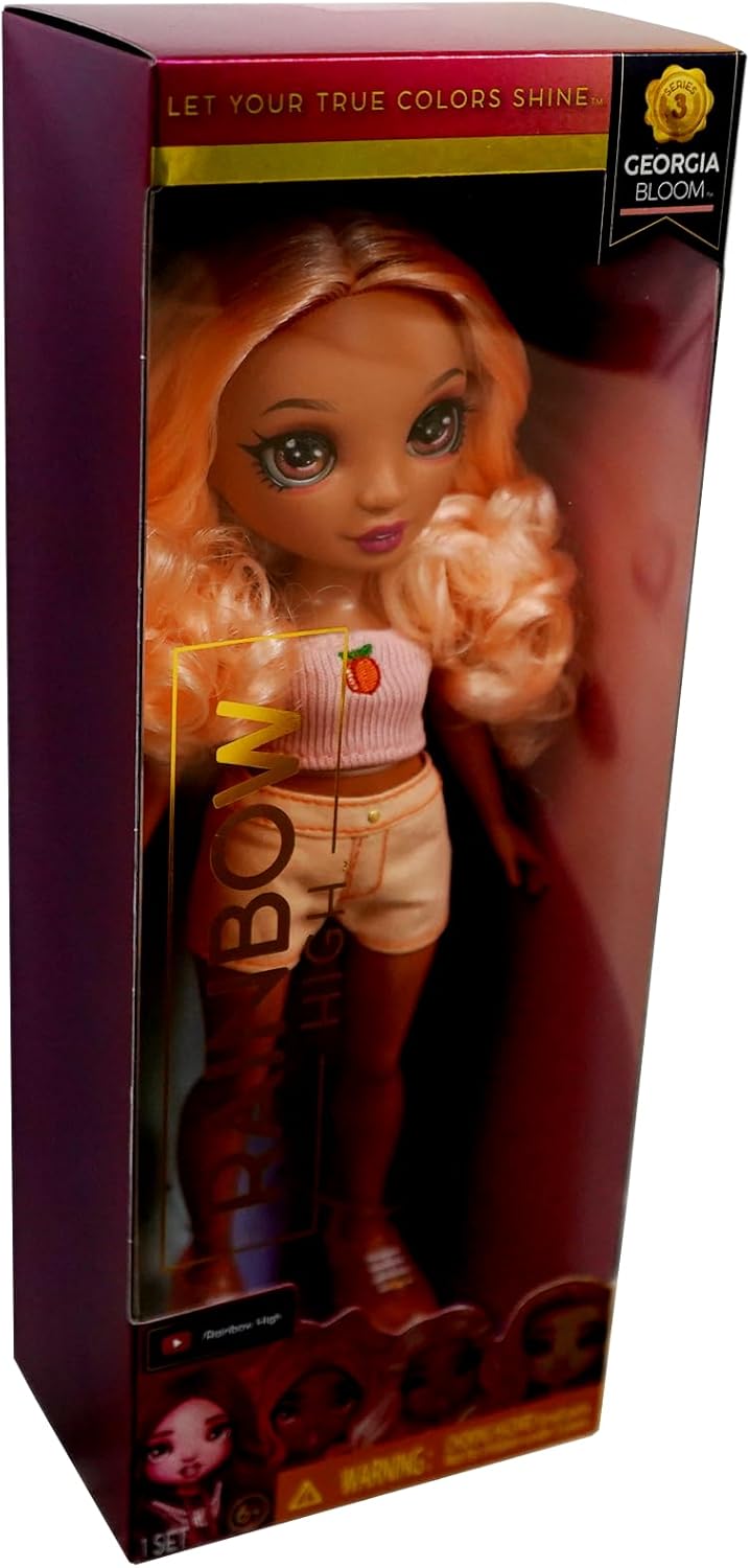 Yummiland Lip Gloss Doll, Nia Candy Fluff, Scented & Color-Changing Doll with DIY Lip Gloss Kit, Collectible Beauty Toy for Girls, Fun Fashion Playset & Gift for Kids