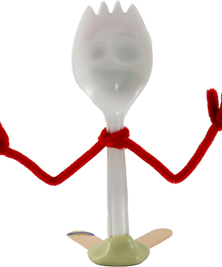 Disney Pixar Toy Story 5 Make Your Own Forky DIY Craft Kit for Kids, Creative Character Building Activity Set with Accessories, Arts and Crafts Toy Ages 3+