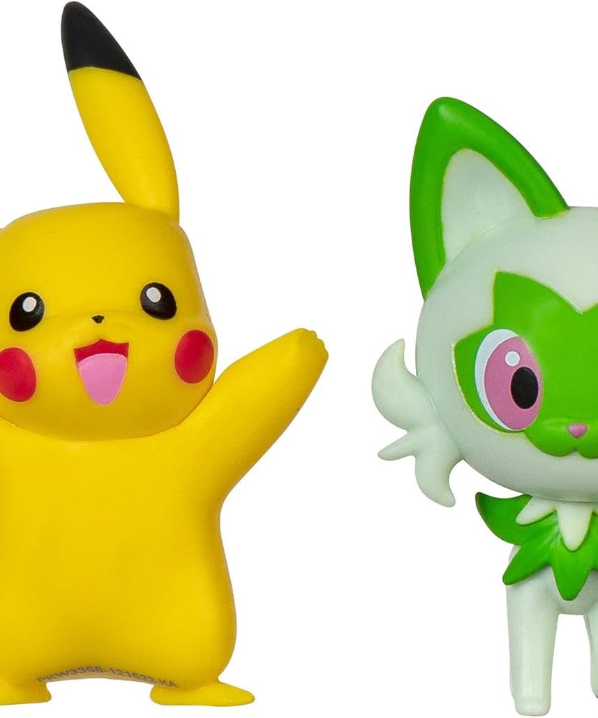 Pokemon Battle Figure Pikachu & Sprigatito