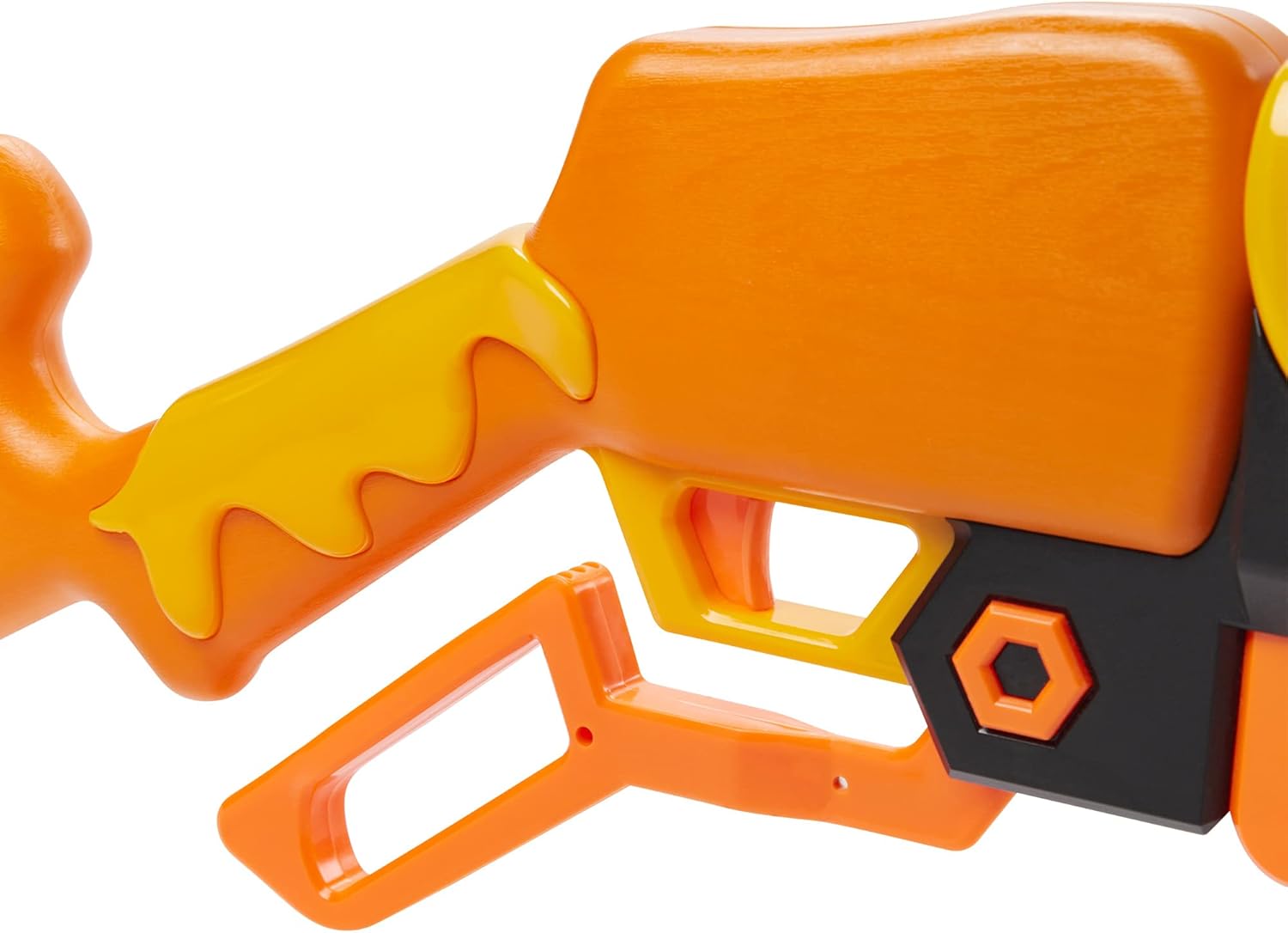 Nerf Roblox Adopt Me! Bees Lever Action Dart Blaster, 8-Dart Rotating Drum, 8 Nerf Elite Darts, Exclusive Virtual Item Code, Indoor & Outdoor Play