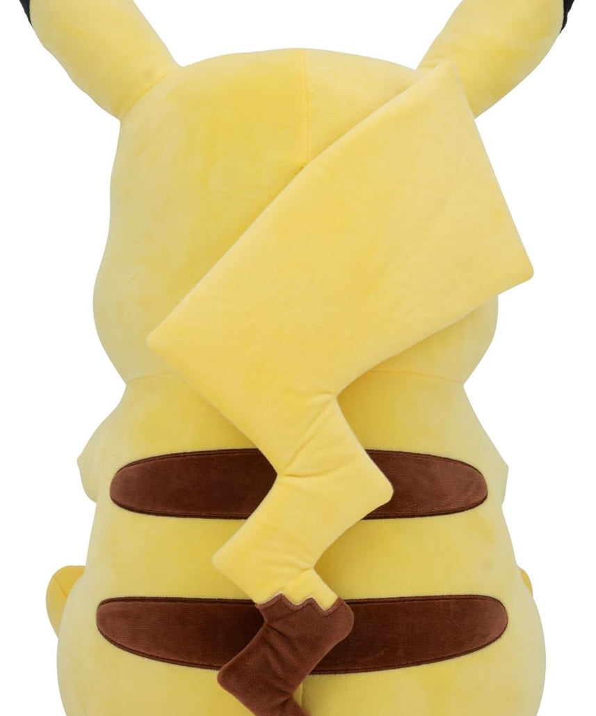 Pokémon Pikachu Plush 24 Inches Super Soft Cuddly Collectible Toy Officially Licensed Large Stuffed Pikachu for Kids Fans and Gifts