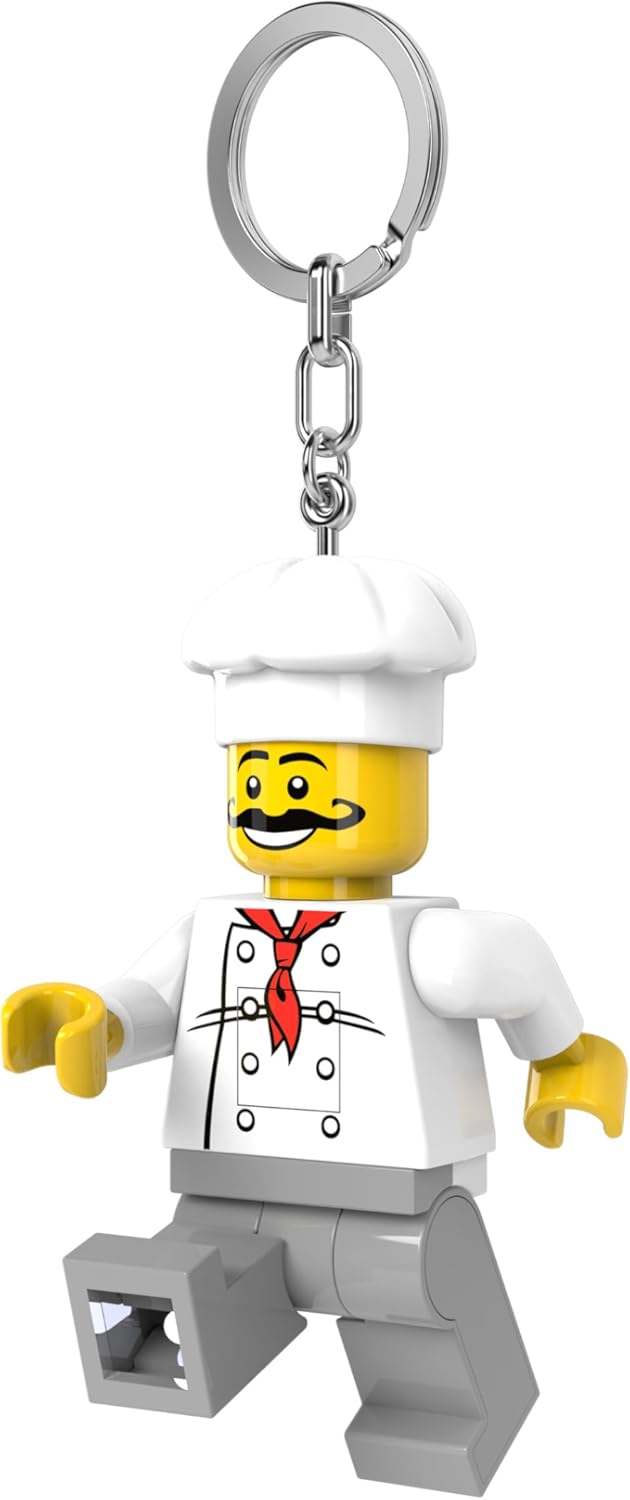 Lego IQ Minifigures Keychain Light_Chef