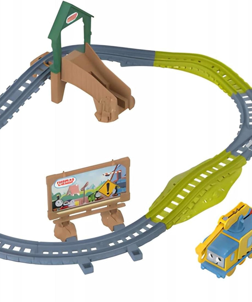 Thomas & Friends Busy Friends Locomotive + Rail Set