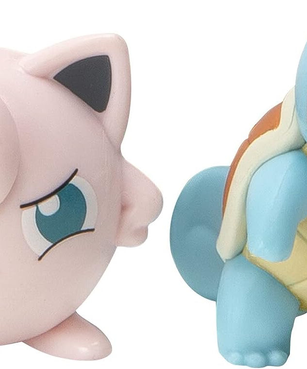 لعبة بوكيمون سربرايز أتاك باتل، سكويرتل ضد جيجليبف مع شخصيتين، كرتين بوكيمون، و6 أقراص هجوم - متعددة الألوان - PKW2506