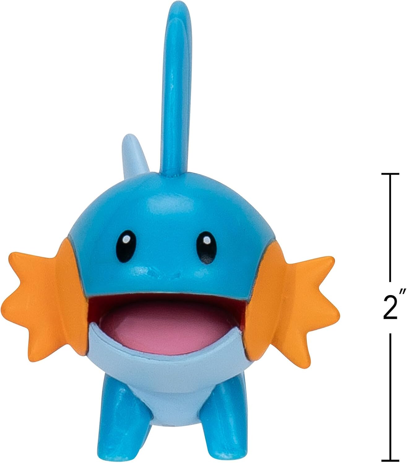 Pokemon Pikachu & Mudkip Figures, Detailed Official Figures, Battle Ready, Action Figurines, Collectibles, Display Toys for Boys, Battle Figure