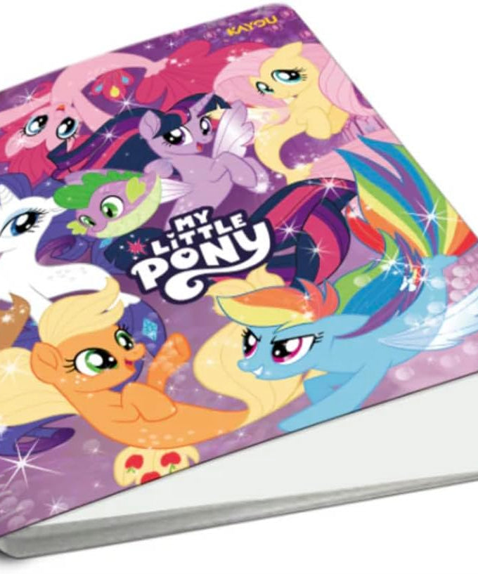 KAYOU My Little Pony Card Binder, 20-Page, Holds 160 Cards, Transparent Pockets, Friendship Eternal Collection Album