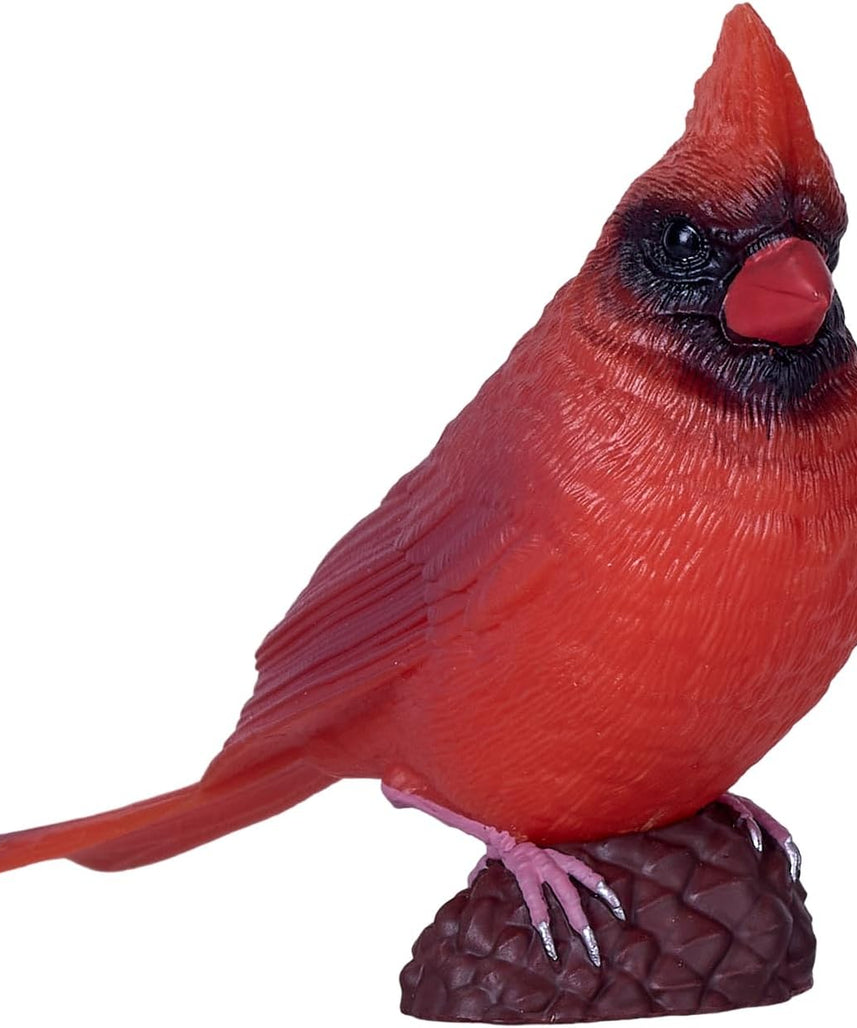 MOJO - Red Cardinal, Hand-Painted Toy, Wildlife Collection, True to Life & Highly Detailed, Designed in the UK