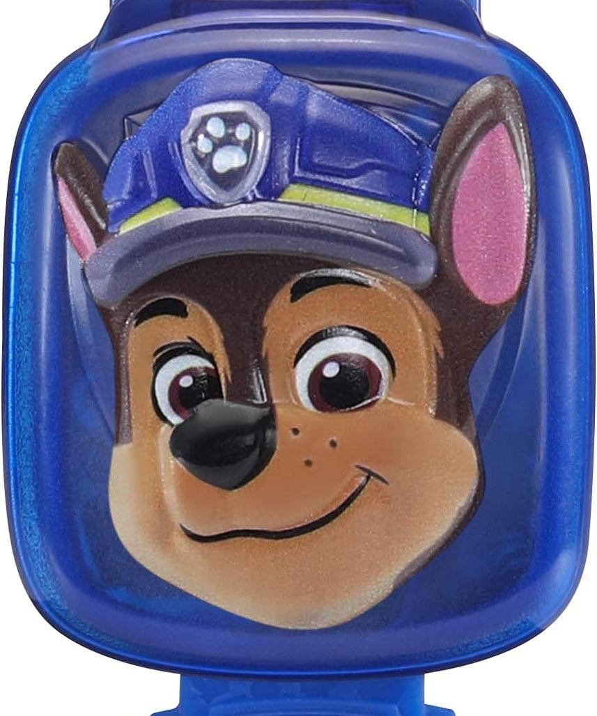 VTech Paw Patrol Movie Chase Learning Watch Interactive Kids Wristwatch with Alarm Timer Stopwatch 4 Learning Games Number Matching Memory Hand Eye Coordination Educational Toy for Children Ages 3-6, Multicolor