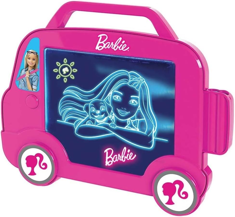 Barbie Camper Battery Operated Glow Pad Drawing Board