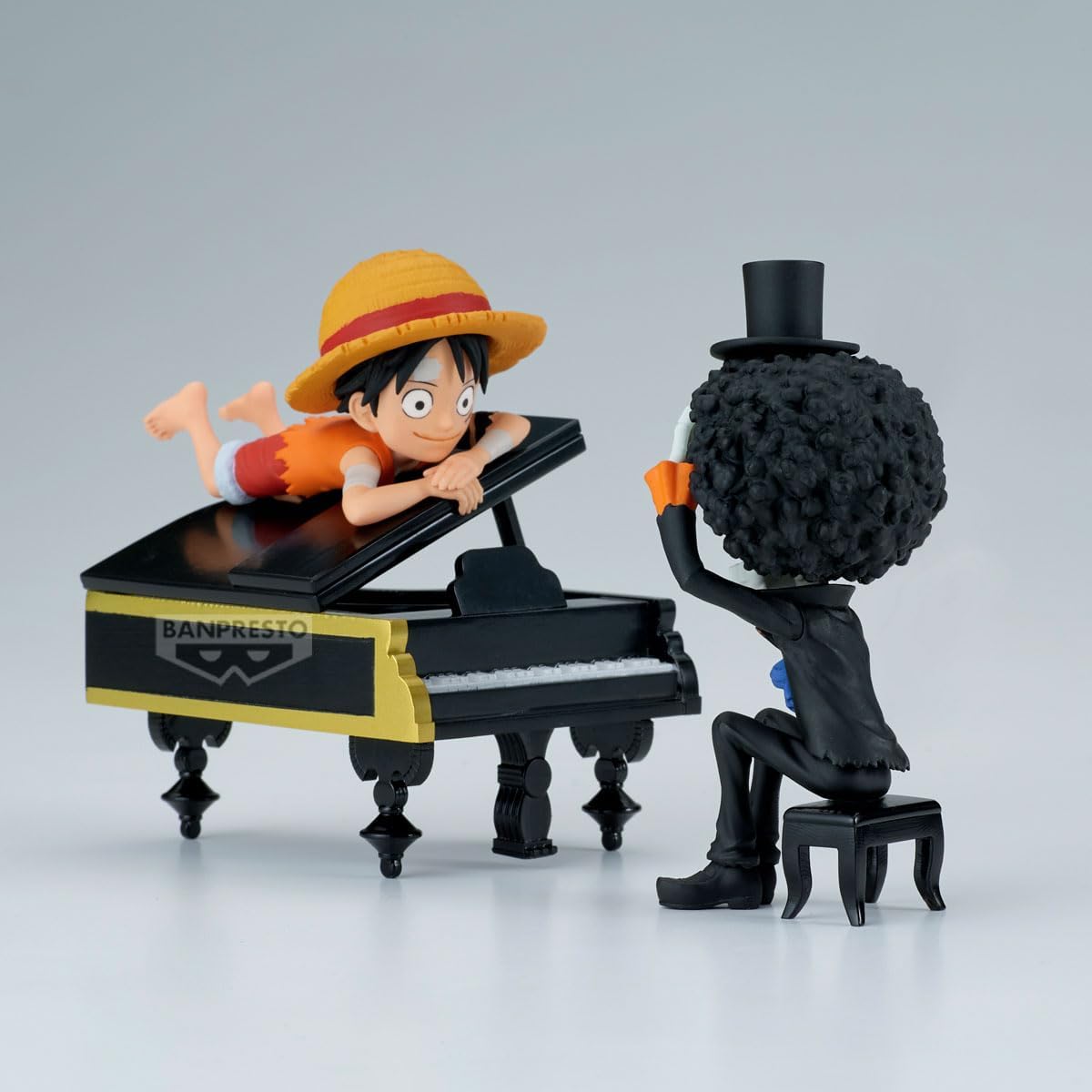 One Piece Monkey D. Luffy & Brook Log Stories WCF – Bandai Spirits Official Prize Figure