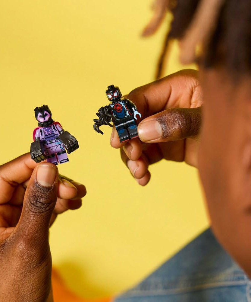 LEGO Minifigures Spider Man Across The Spider Verse Mystery Box 1 Random Figure Collectible Toy For Kids 5+