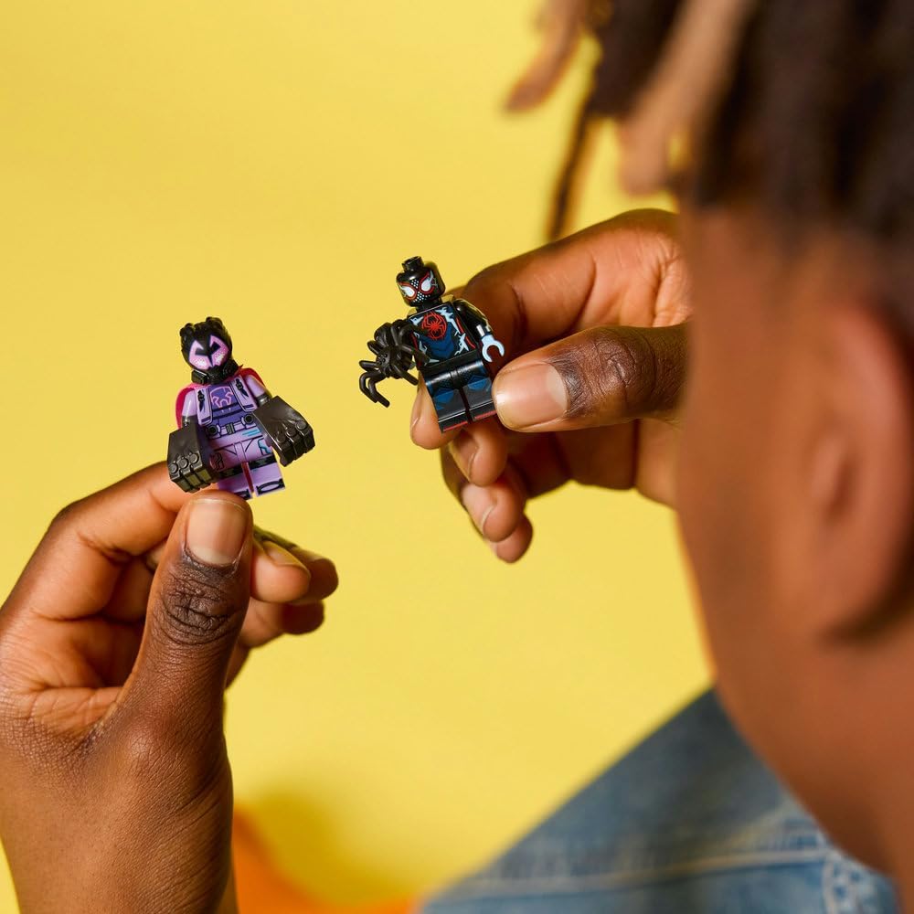 LEGO Minifigures Spider Man Across The Spider Verse Mystery Box 1 Random Figure Collectible Toy For Kids 5+