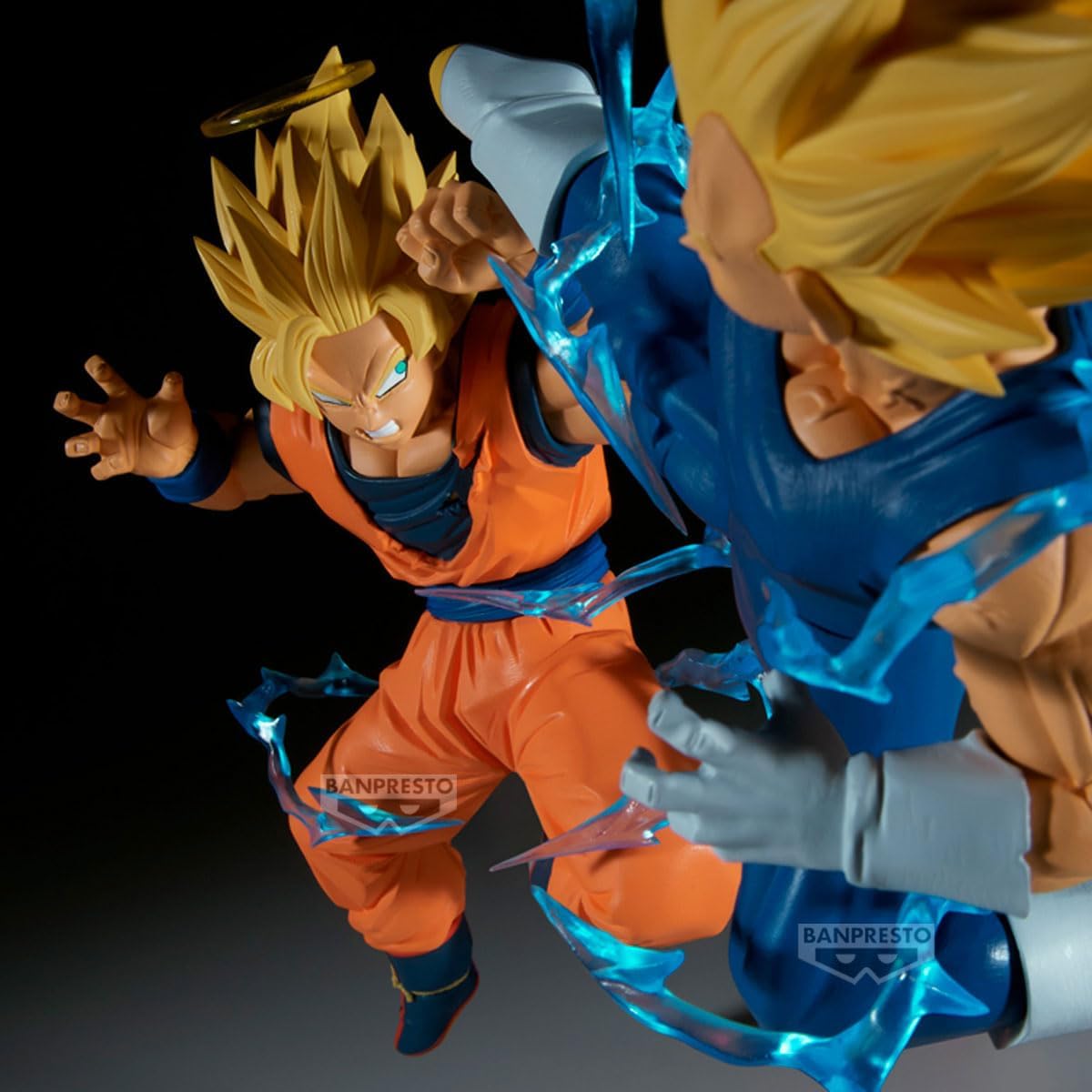 Banpresto Goku Super Saiyan 2 (Vs Majin Vegeta) Dragon Ball Z Match Makers 15 cm BP29754P Multicolour Collectible Figure Ideal for Anime Fans