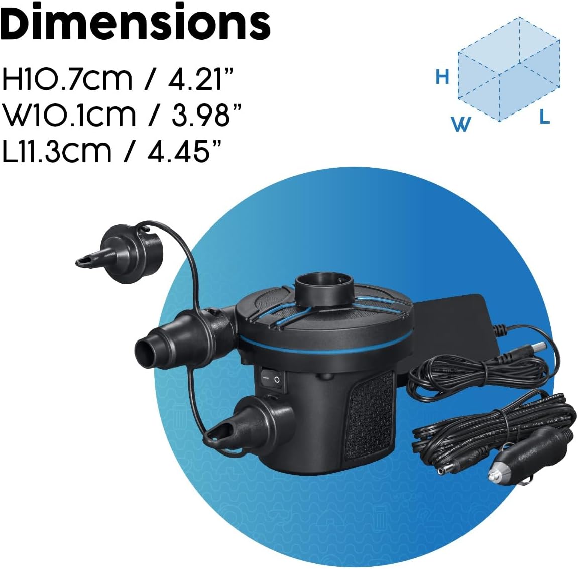 Bestway Airpump AC/DC Powertouch 12V
