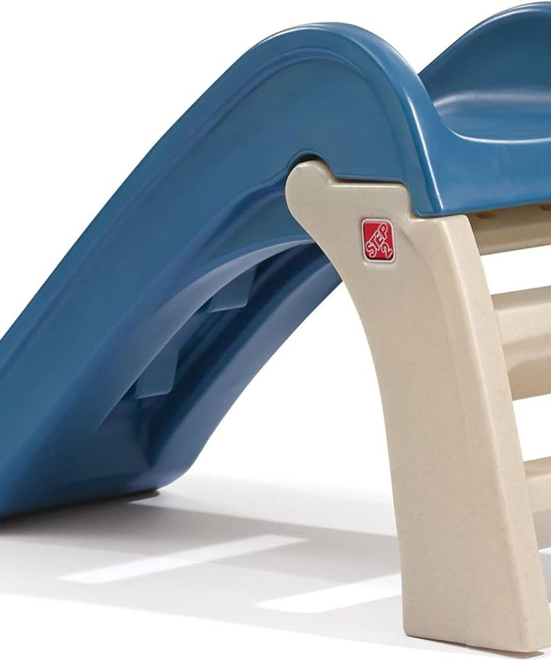 Step2 Play & Fold Jr. Slide, Folding Toddler Slide, Indoor & Outdoor Plastic Slide, Kids 1.5–4 Years