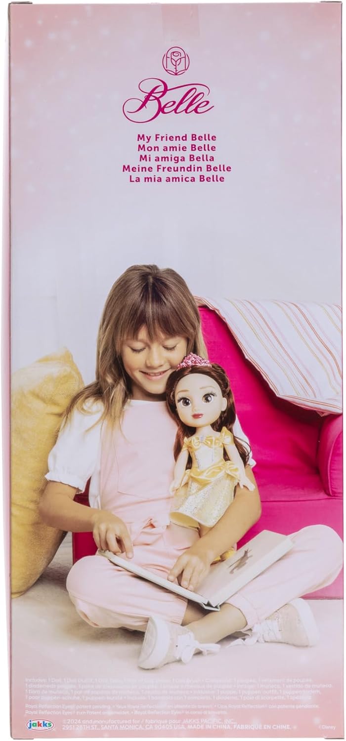 Disney Princess Core Doll 15-Inch Glass Eyes Disney 100th Anniversary Belle
