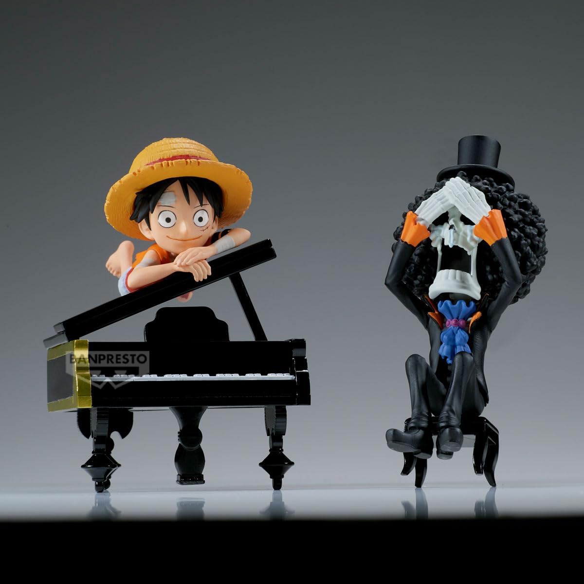 One Piece Monkey D. Luffy & Brook Log Stories WCF – Bandai Spirits Official Prize Figure