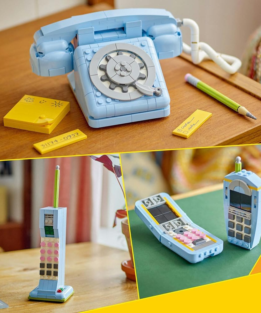 LEGO Creator 31174 Retro Telephone 3-in-1 Building Kit for Ages 8+