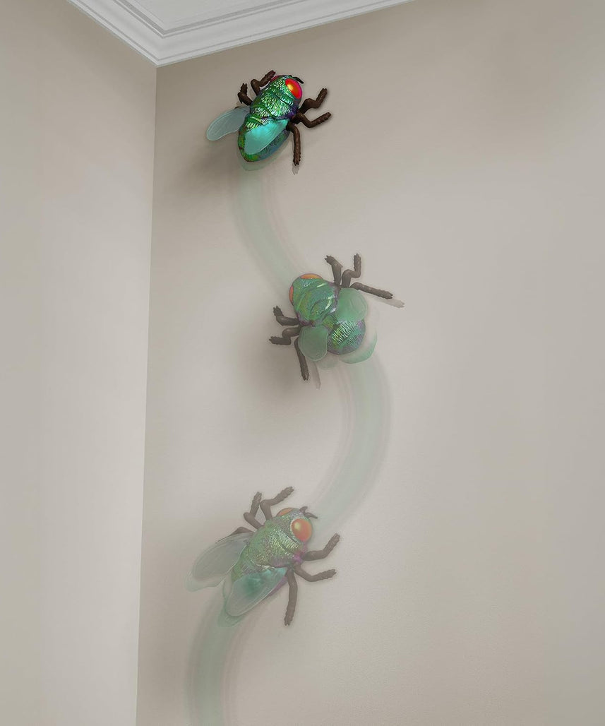 Terra RC Climbing Fly | Gravity-Defying Insect Toy | Crawls on Walls, Floor & Ceiling | Powerful Suction | Realistic Wings & Legs | Easy to Control | 3 Modes | Rechargeable | Ages 5+