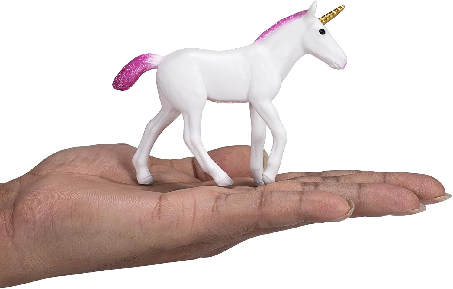 MOJO Unicorn Baby Toy Figure, Hand-Painted Fantasy Animal, Realistic Collectible Figurine, Educational Diorama Model, Ages 3+